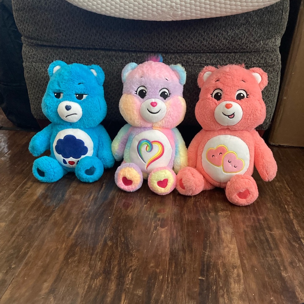 Care Bears Plushie Bundle of 3